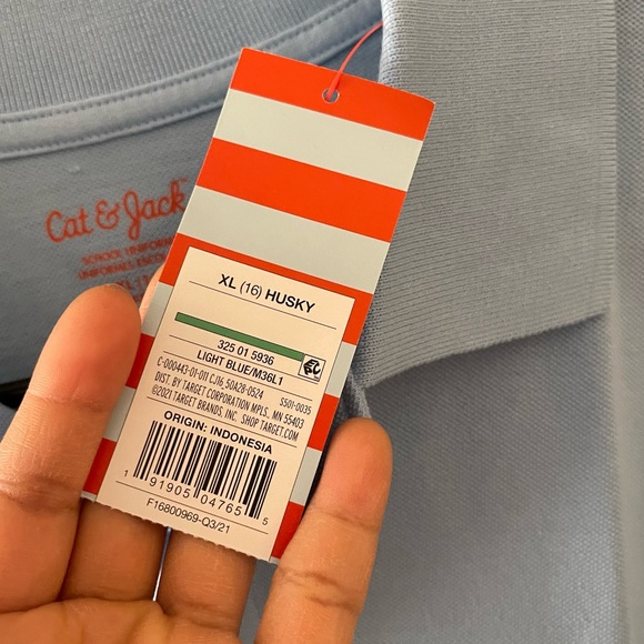 NWT Cat & Jack Kid Short Sleeve Tee Shirt T-shirt Top Size XL (16) - Picture 6 of 9